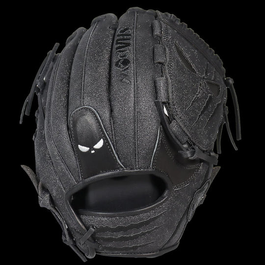 Shadow Showdown 12" Pitcher's Glove with Black Glitter Back