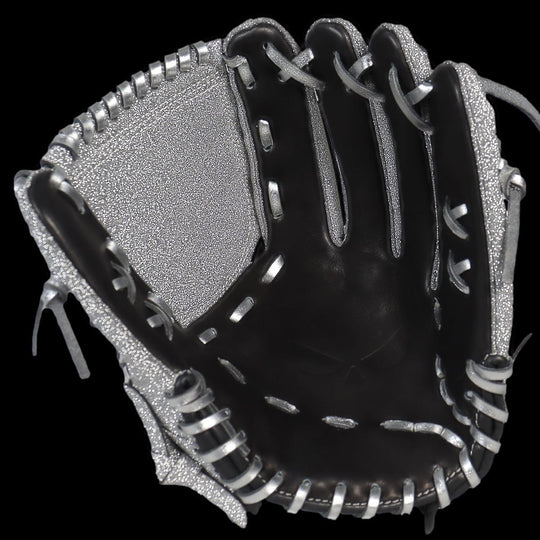 Shadow Showstopper 12" Pitcher's Glove with Silver Glitter Palm