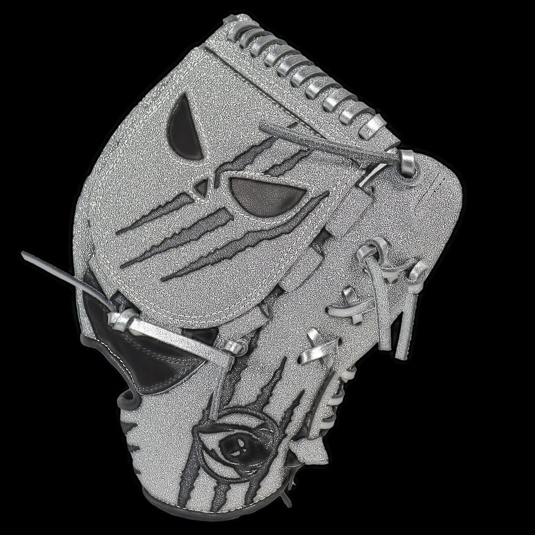 Shadow Showstopper 12" Pitcher's Glove with Silver Glitter Thumb