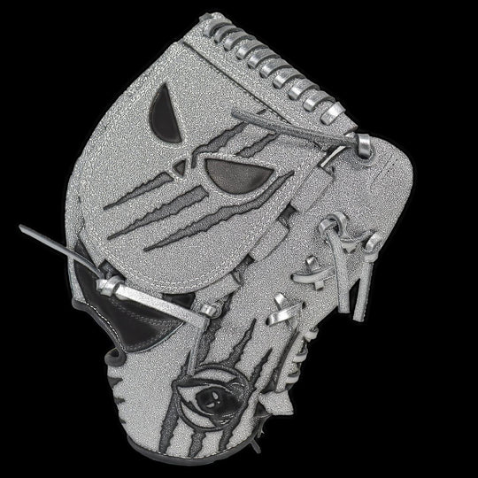 Shadow Showstopper 12" Pitcher's Glove with Silver Glitter Thumb