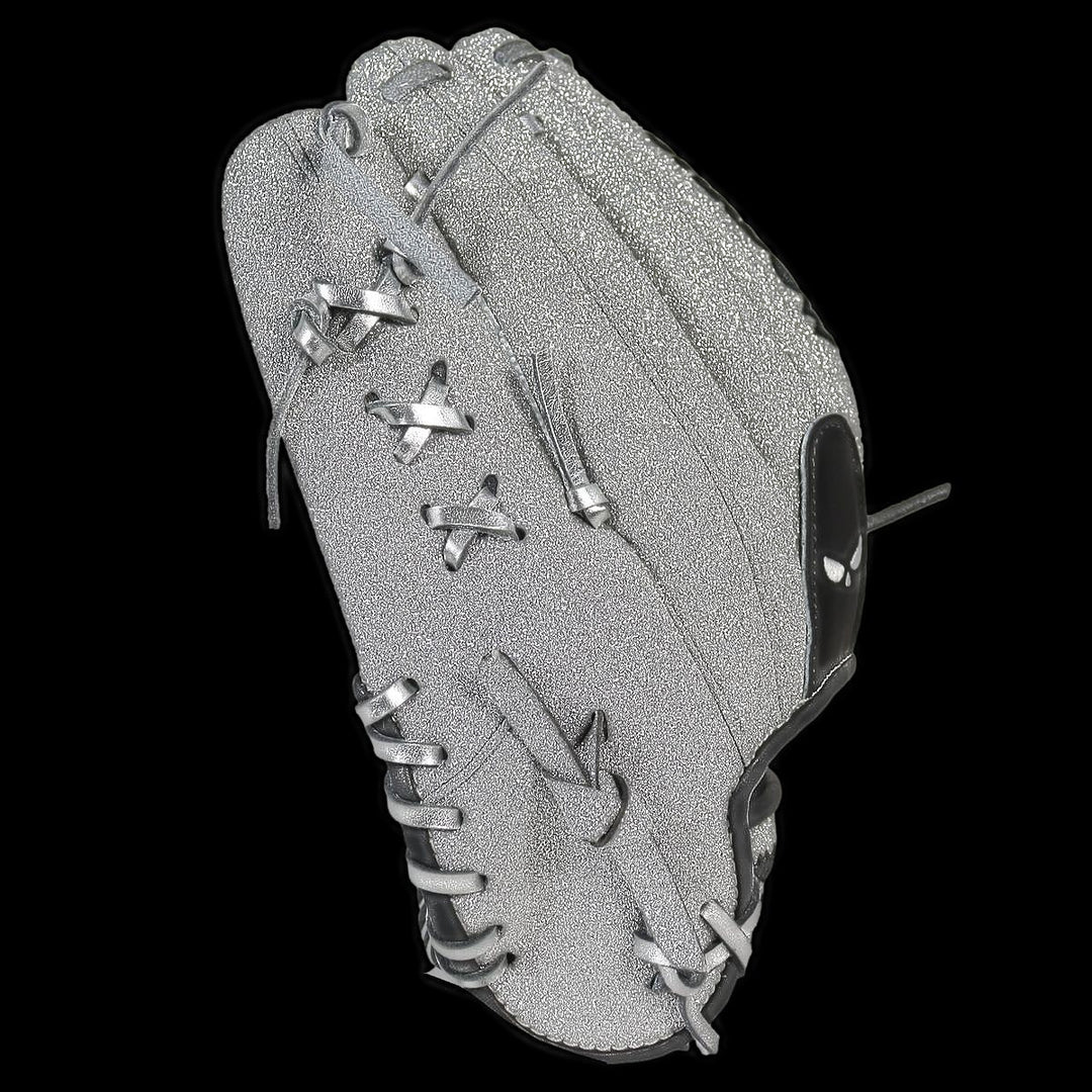 Shadow Showstopper 12" Pitcher's Glove with Silver Glitter Pinky